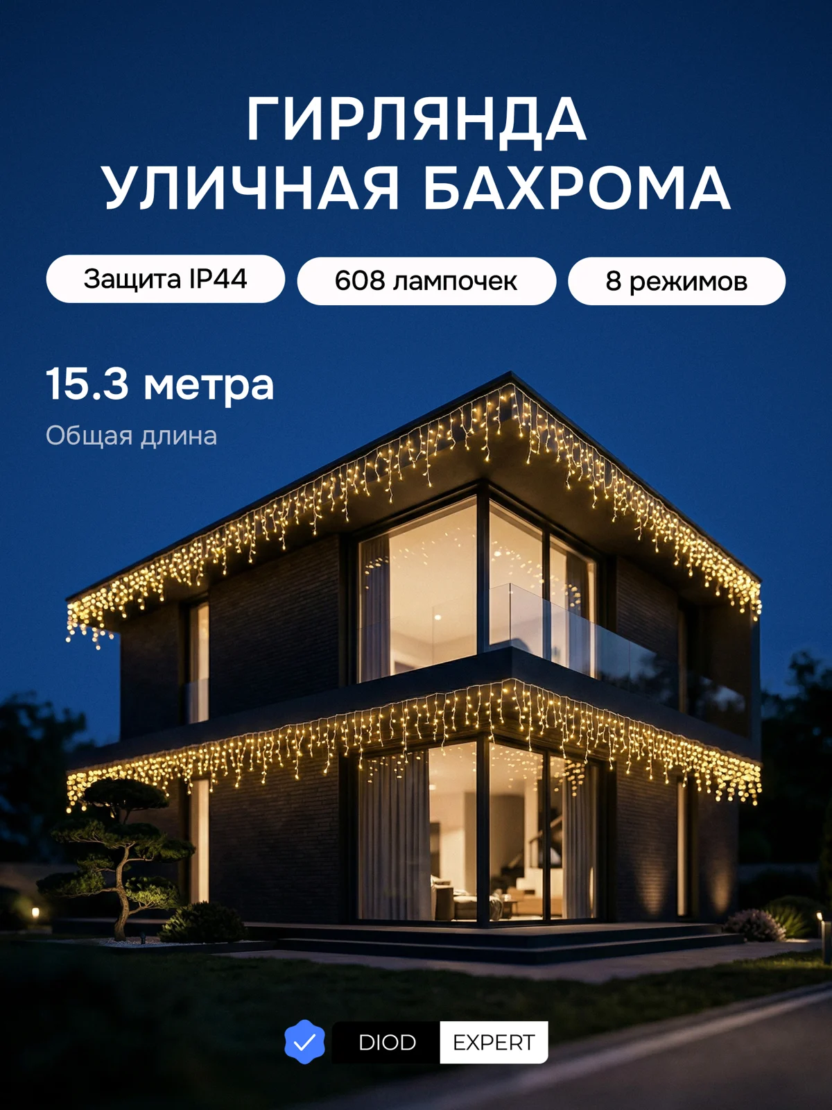 Гирлянда «Бахрома» — Слайд 2