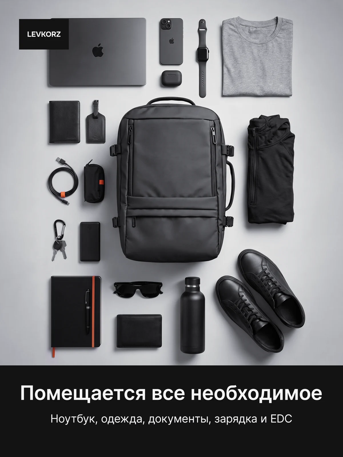 Рюкзак — вместимость и набор вещей
